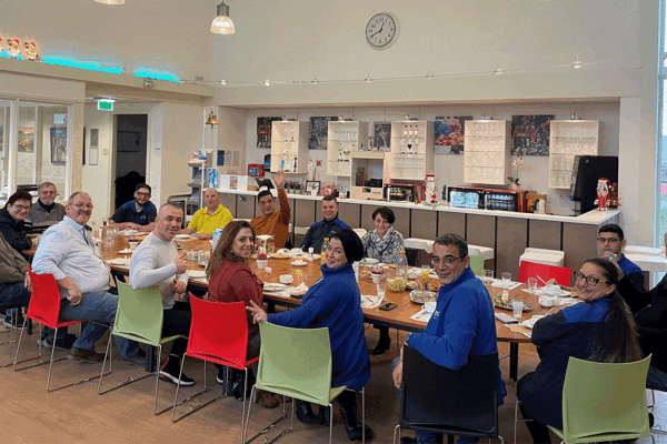 Management Team verzorgd lunch