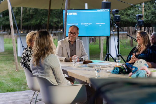 Jubileumtalkshow Accres tijdens netwerkavond