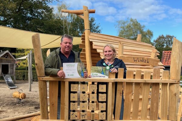 Certificaat bewijs van kwaliteit Speelboerderij Binky
