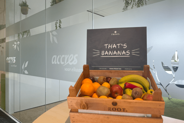 Fruit op de werkvloer bij Accres